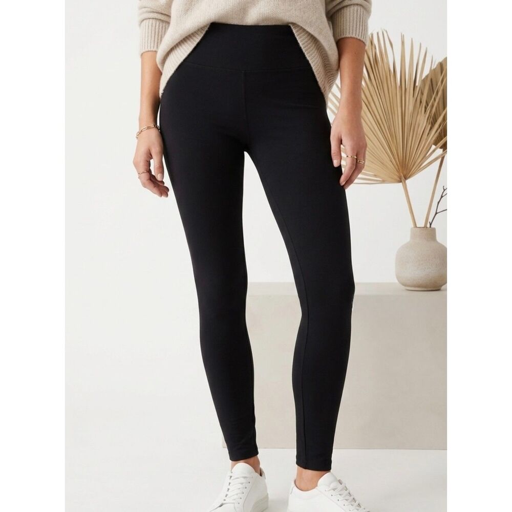 NWT Danskin Black Nylon Ankle Legging Size M Medium